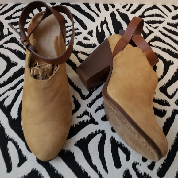 Rag & Bone Camel Kenny Ankle Strap Mule - Picture 5 of 10